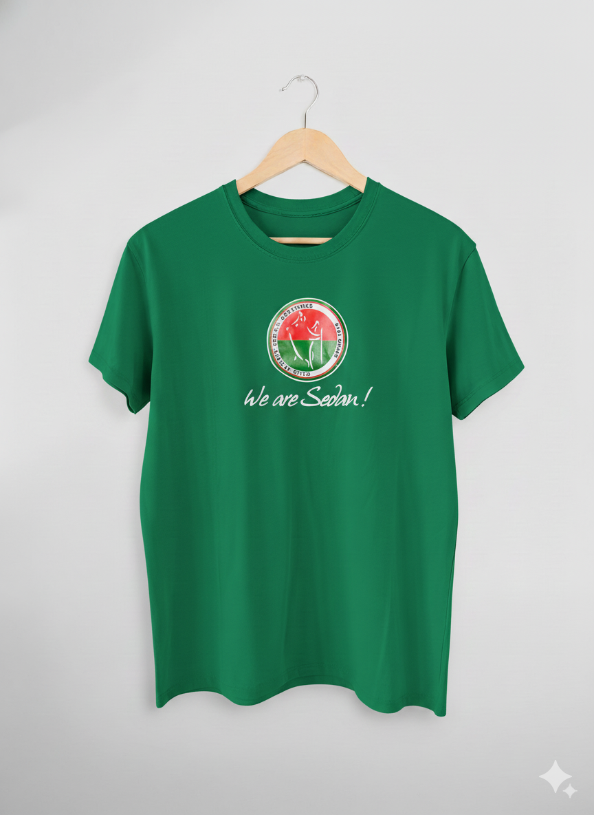 T-SHIRT VERT WE ARE SEDAN – ANCIENNE COLLECTION